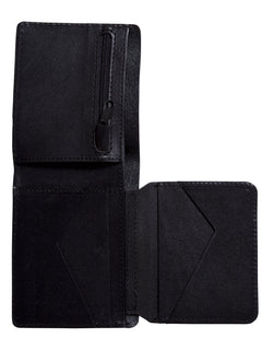 3Fold Leather Wallet - Black (D6011955_BLK) [2]