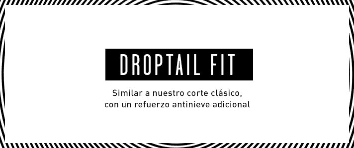 Mens Snow Jackets Droptail Fit