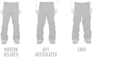 Hombre Pantalones De Snow Corte Modern Articulated