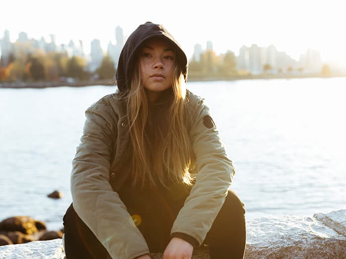 HAILEY LANGLAND HAS BEEN MAKING A NAME FOR HERSELF SINCE SHE STARTED SNOWBOARDING AT AGE FIVE.