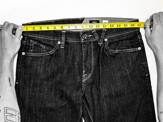 Volcom Men's Jeans Fit Guide and Size Charts