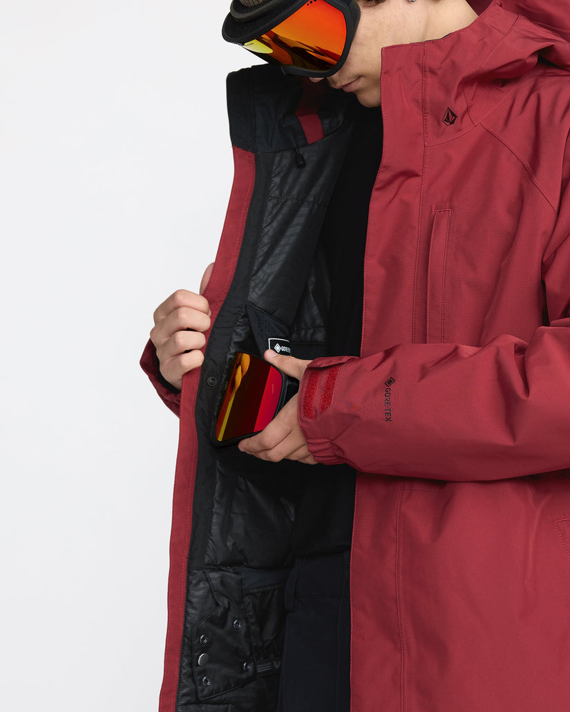 Chaqueta Gore-Tex Insulated Dua - Burnt Red