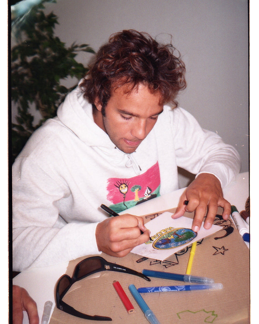 Sudadera Con Capucha Issam - Bone Heather