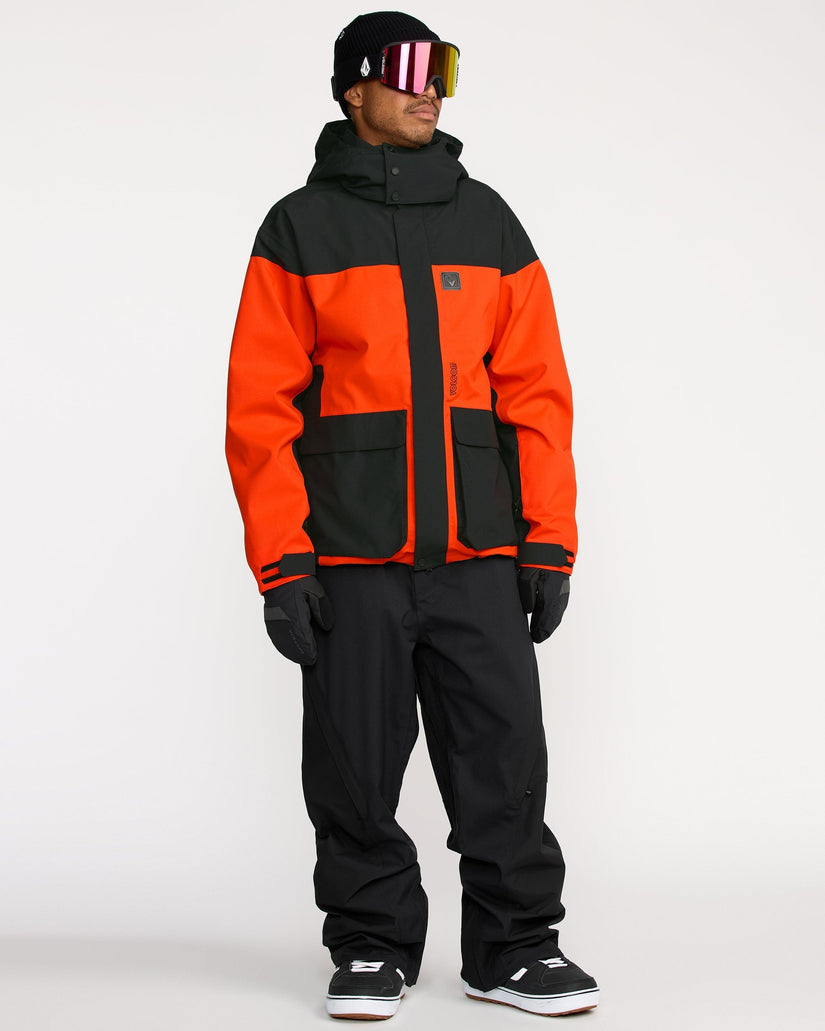Chaqueta Kleveland - Orange Shock