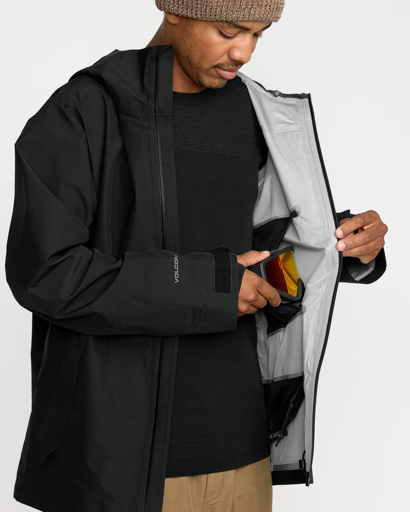 Chaqueta Tester 3L Gore-Tex - Black