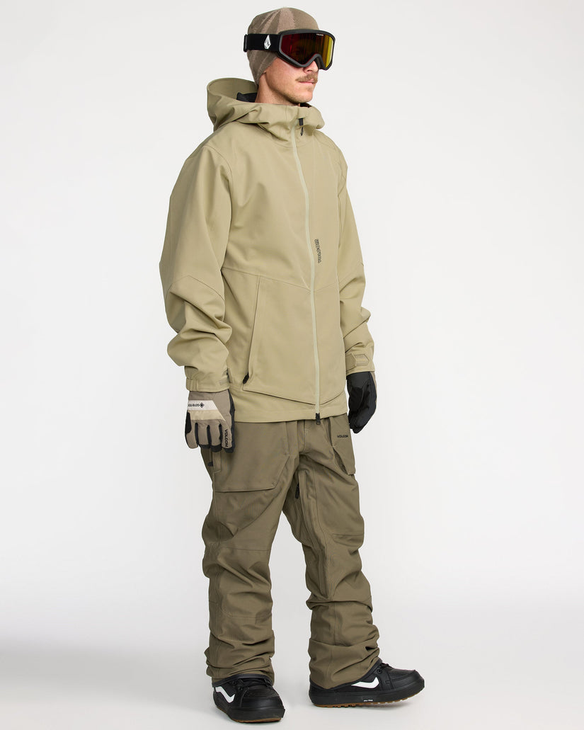 Chaqueta con cremallera Brighton - Moss Green