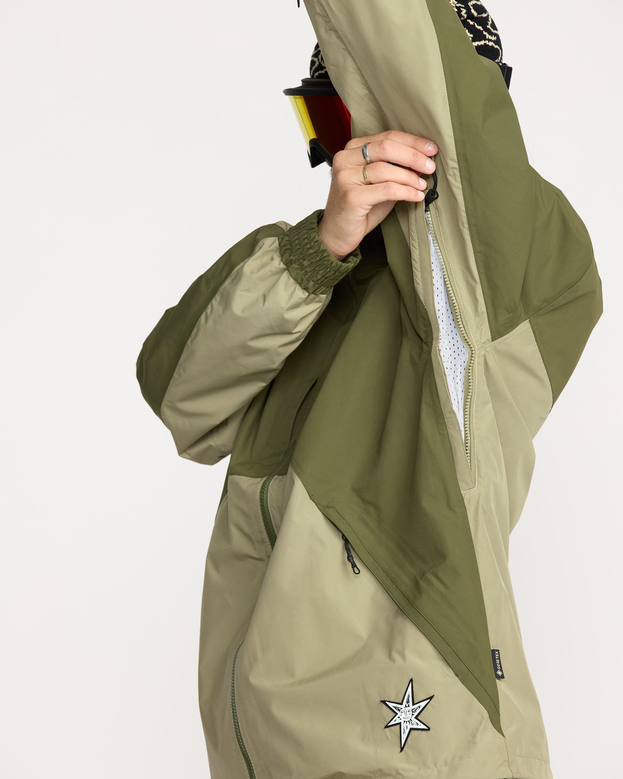 Chaqueta Longo Gore-Tex - Dark Olive - Hombre - Volcom España