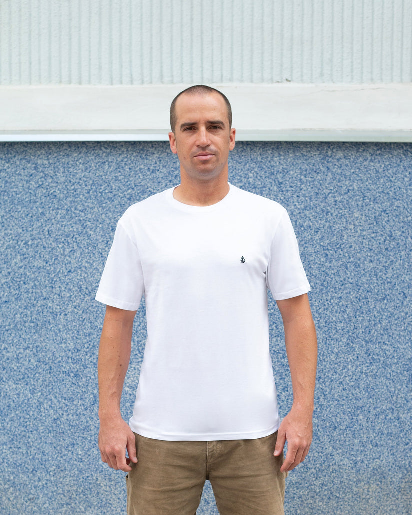 Camiseta Stone Blanks - White
