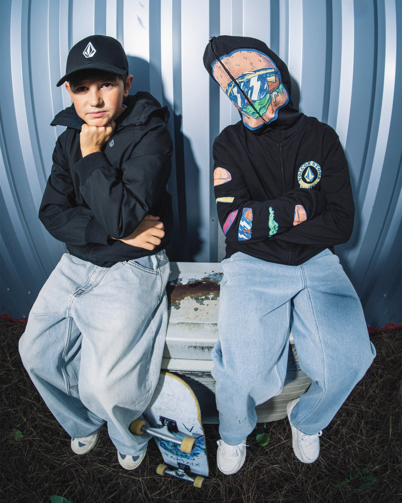 Pantalón Vaquero Con Cintura Elástica Freazy Loose - Blueprint - (NIÑOS)