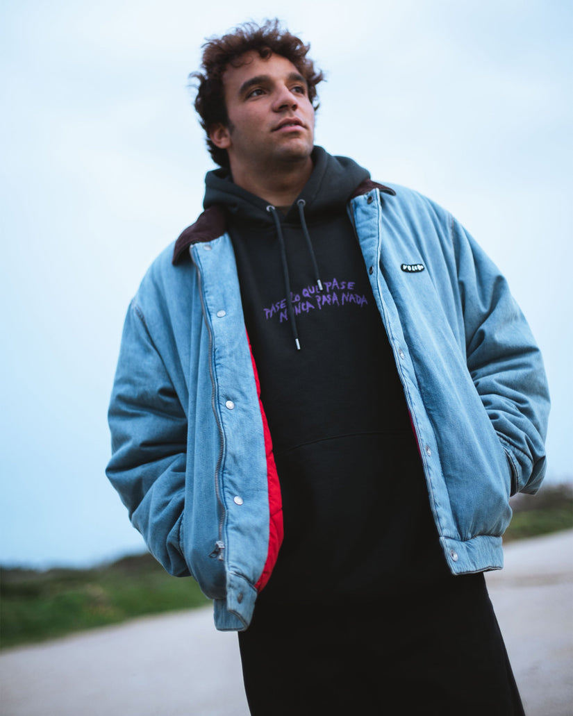 Sudadera Con Capucha Nunca Passa - Antique Black