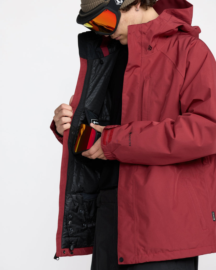 Chaqueta Dua Gore-Tex - Burnt Red