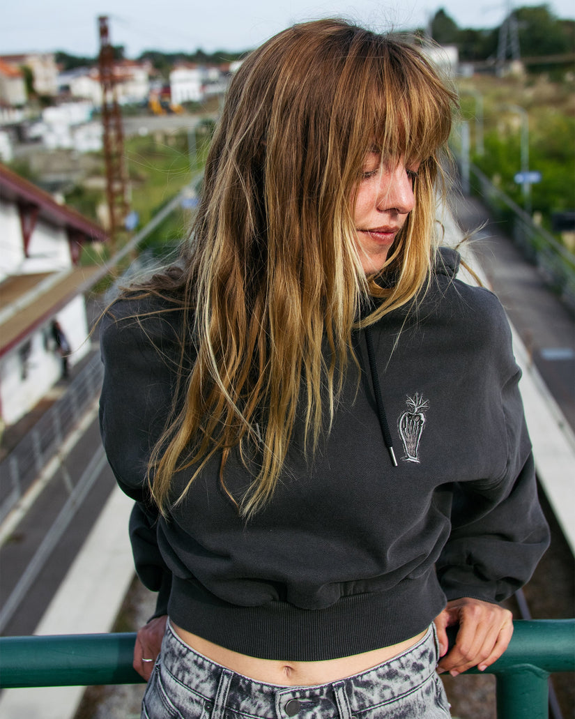 Sudadera Con Capucha Vaderetro - Vintage Black