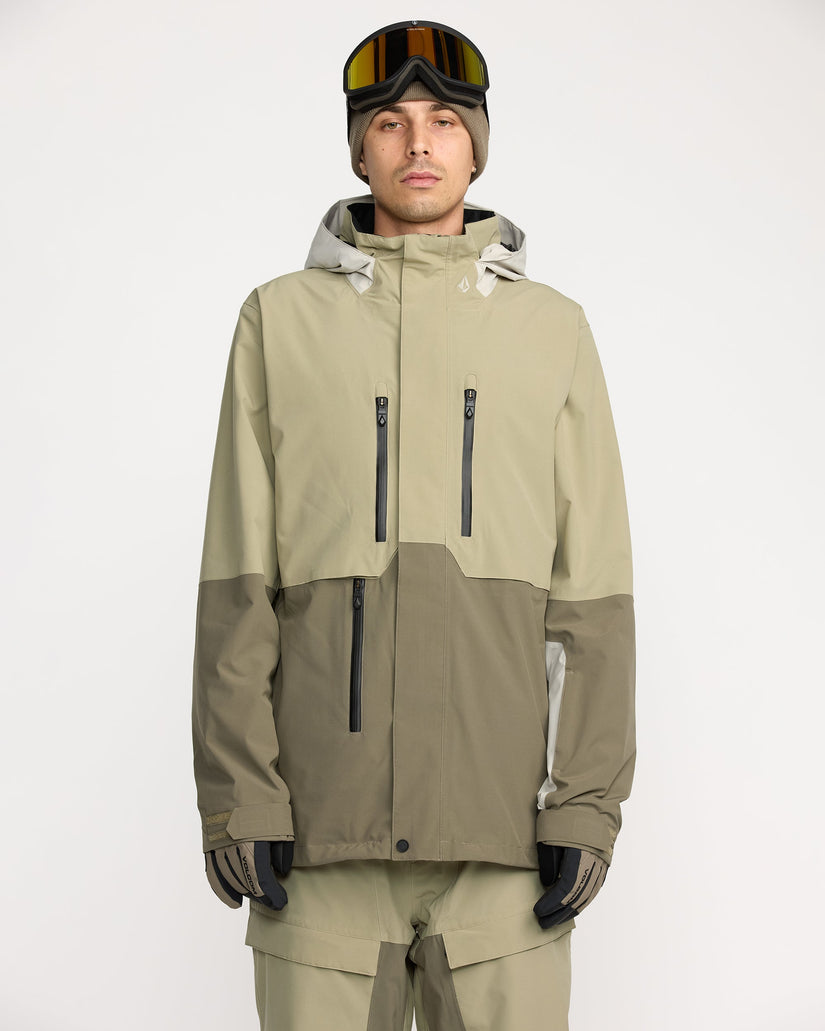 Chaqueta Rnge Stretch 30K - Moss Green