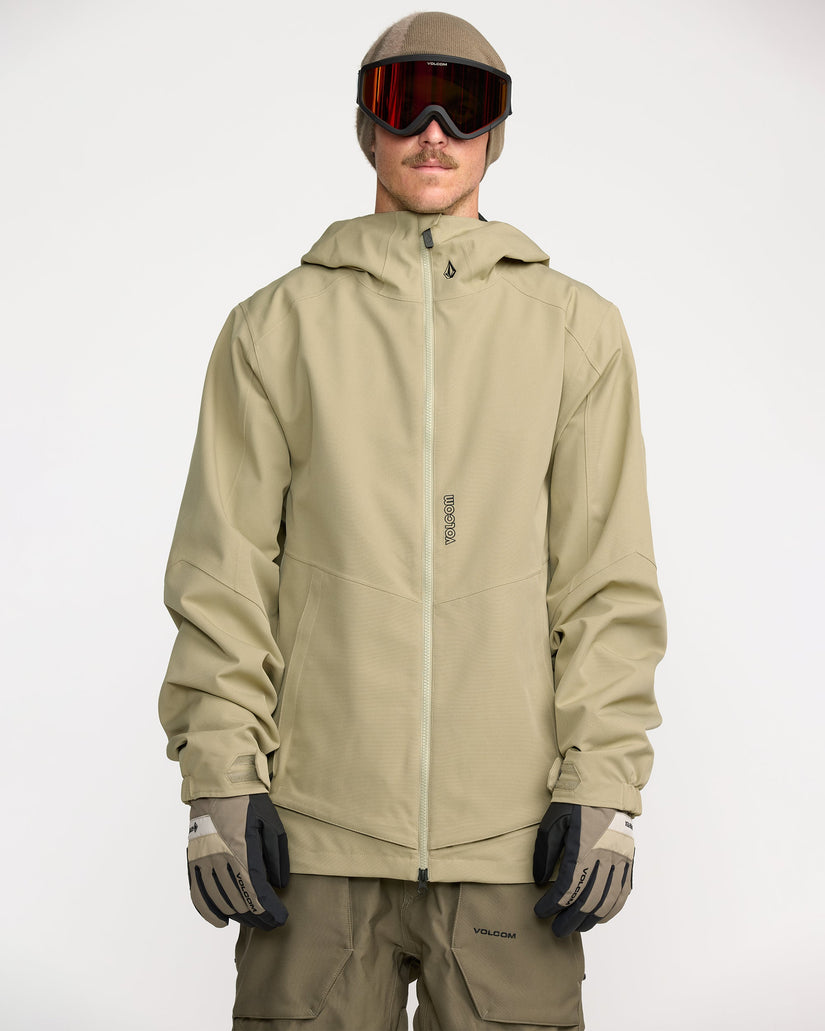 Chaqueta con cremallera Brighton - Moss Green
