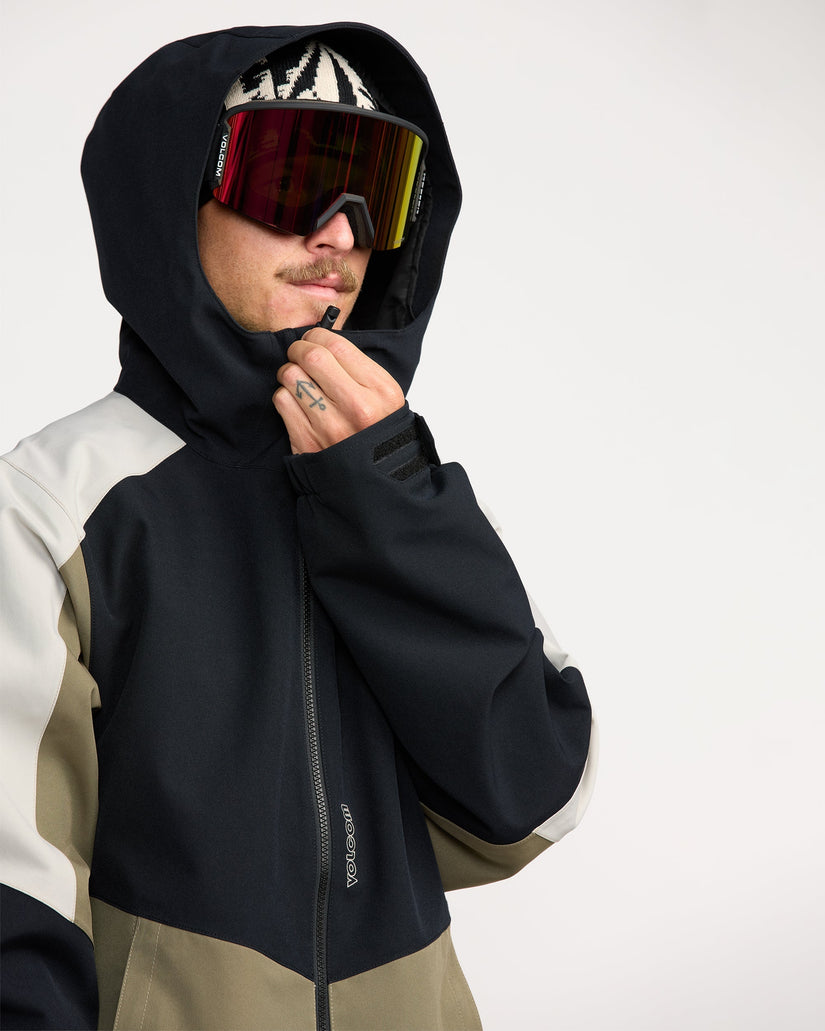 Chaqueta con cremallera Brighton - Military