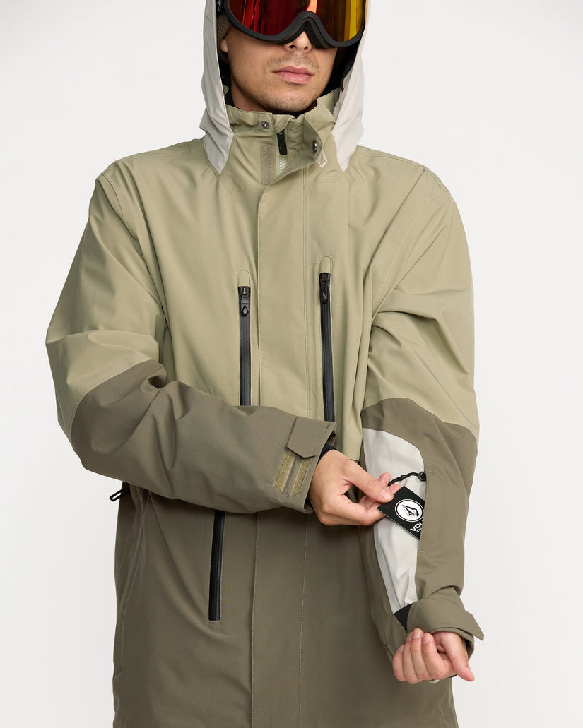 Chaqueta Rnge Stretch 30K - Moss Green