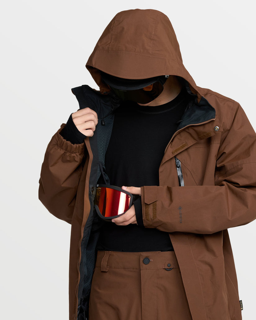 Chaqueta Gore-Tex Insulated L - Brown