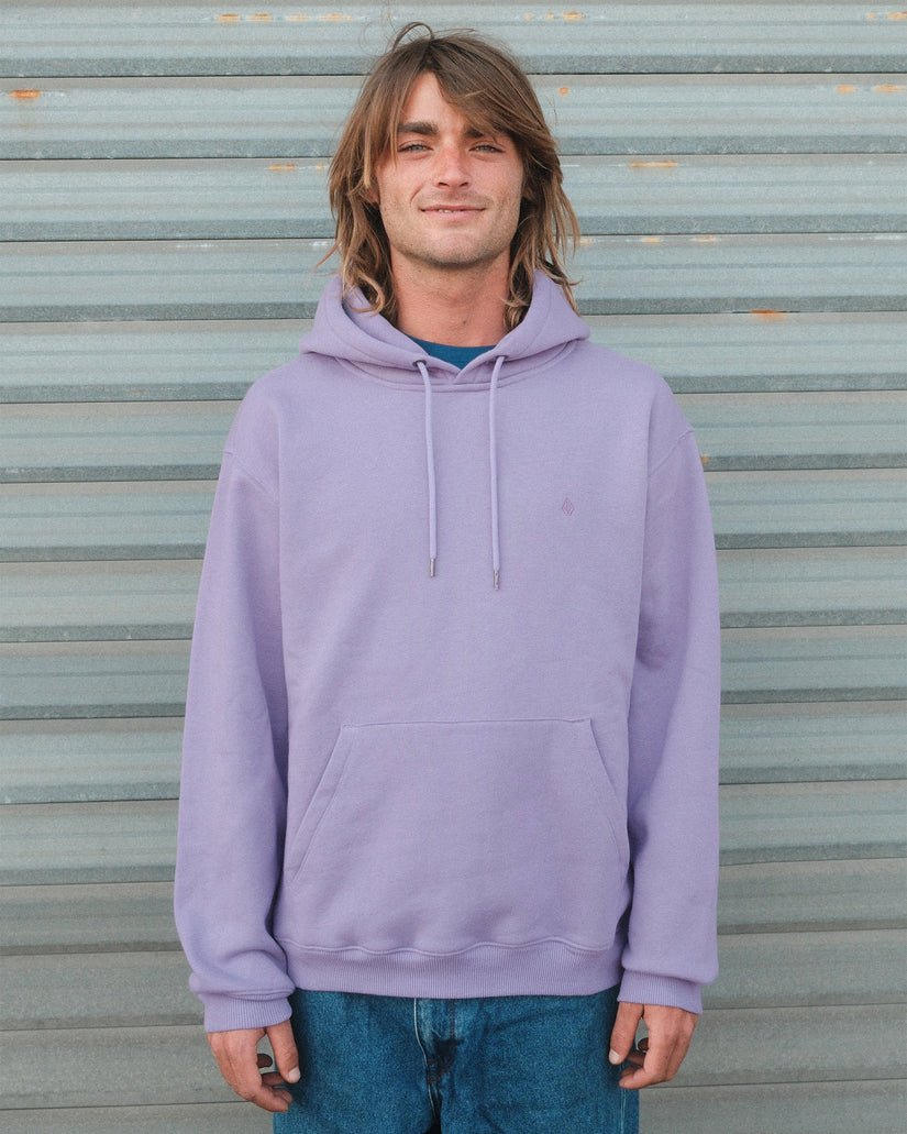 Sudadera Con Capucha Single Stone - Purple Ash