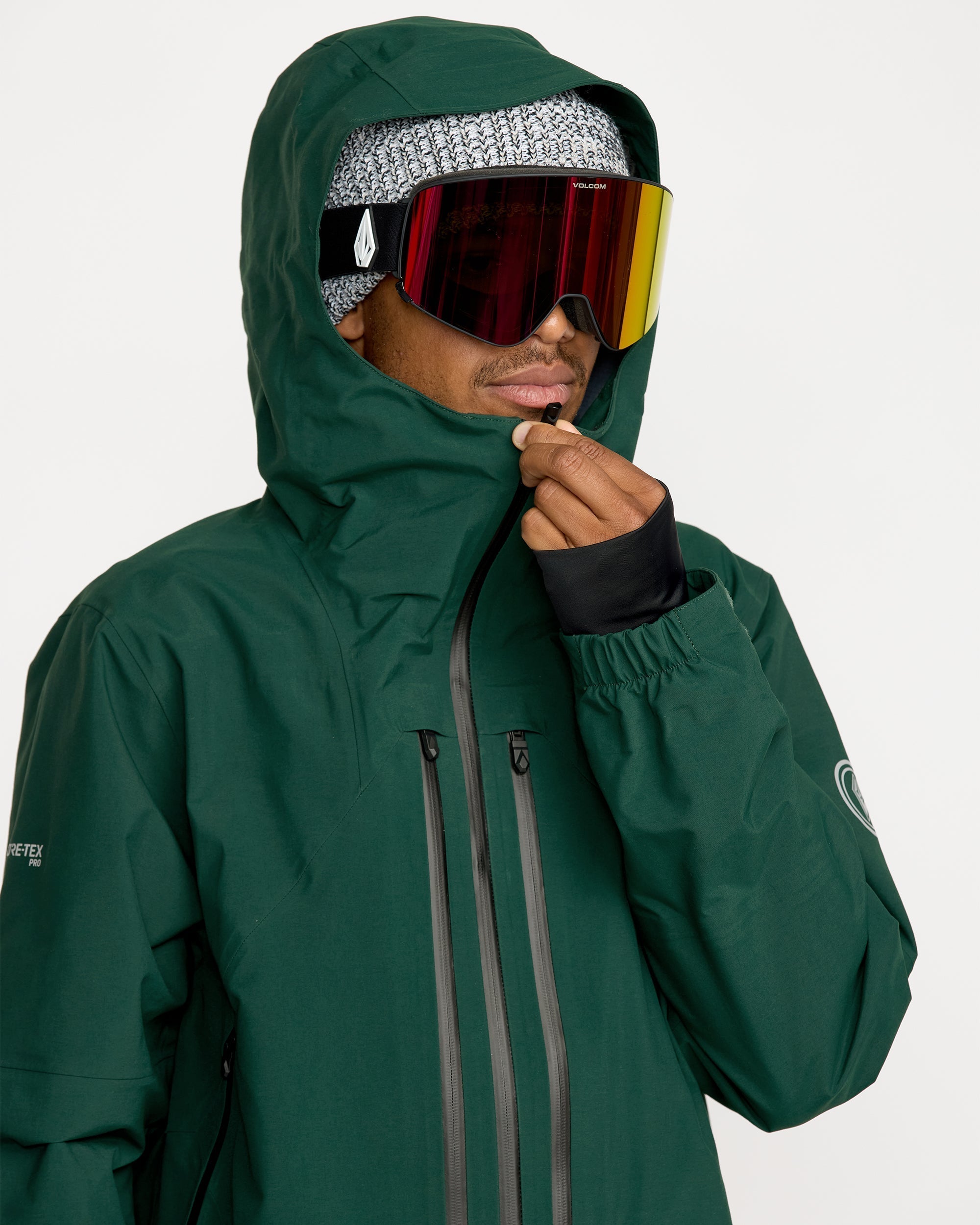 Chaqueta Anyox Guide Gore-tex Pro Shell - Black Green - Hombre