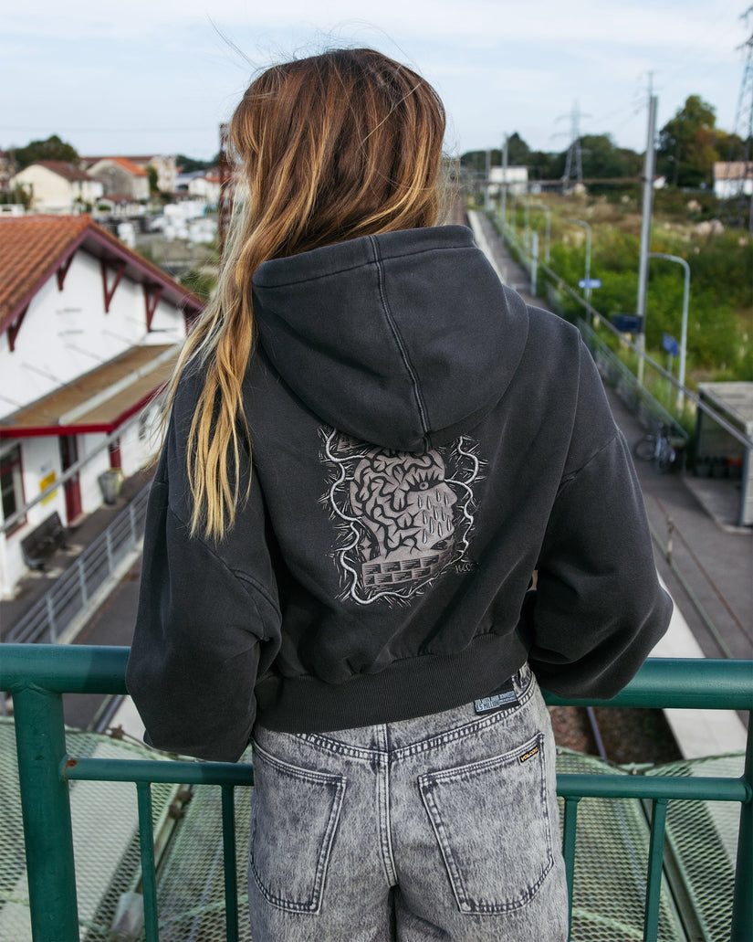 Sudadera Con Capucha Vaderetro - Vintage Black