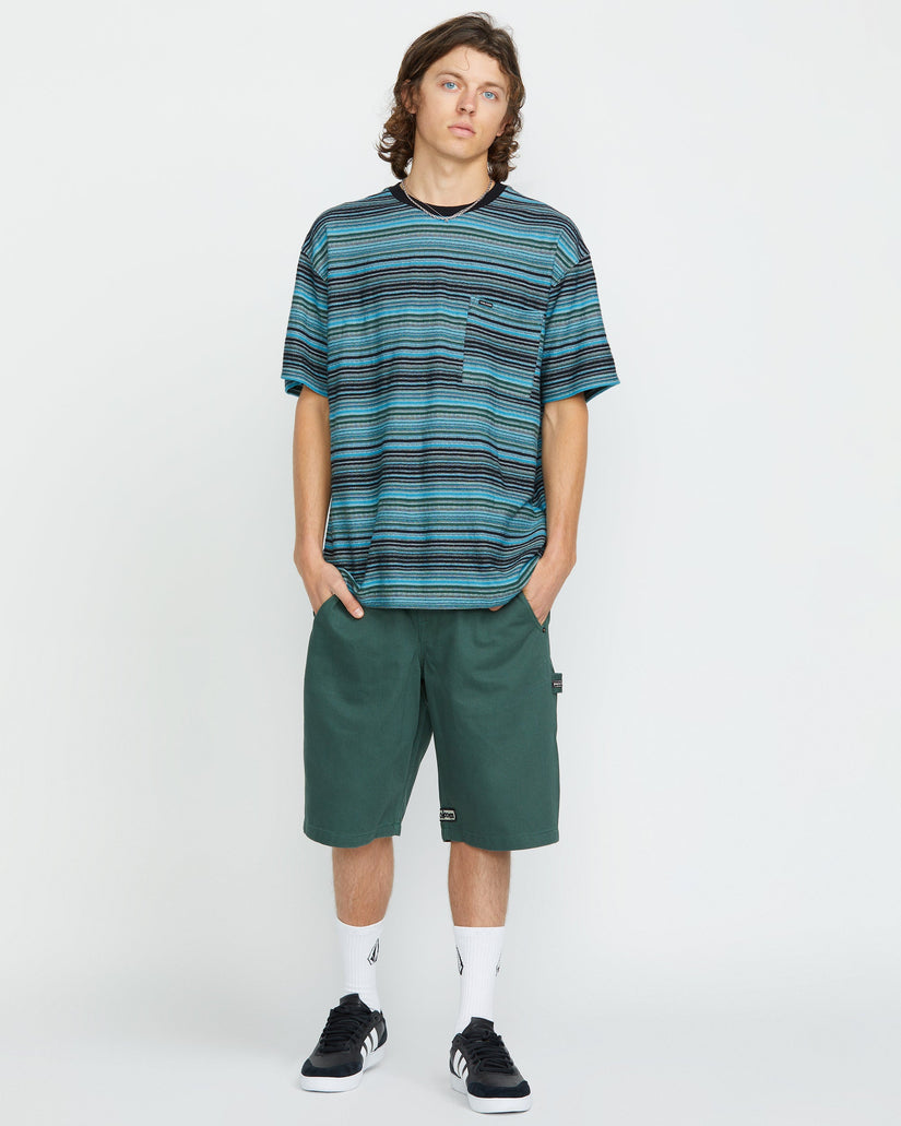 Camiseta Slide Stone - DARK BLACK HEATHER