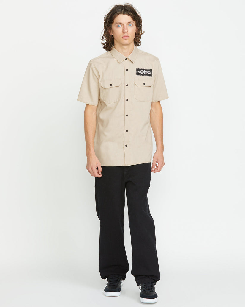 Camisa Volcom Ent - PALE KHAKI