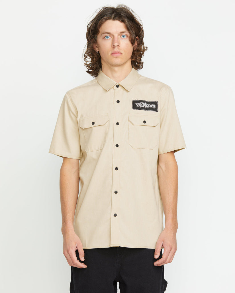Camisa Volcom Ent - PALE KHAKI