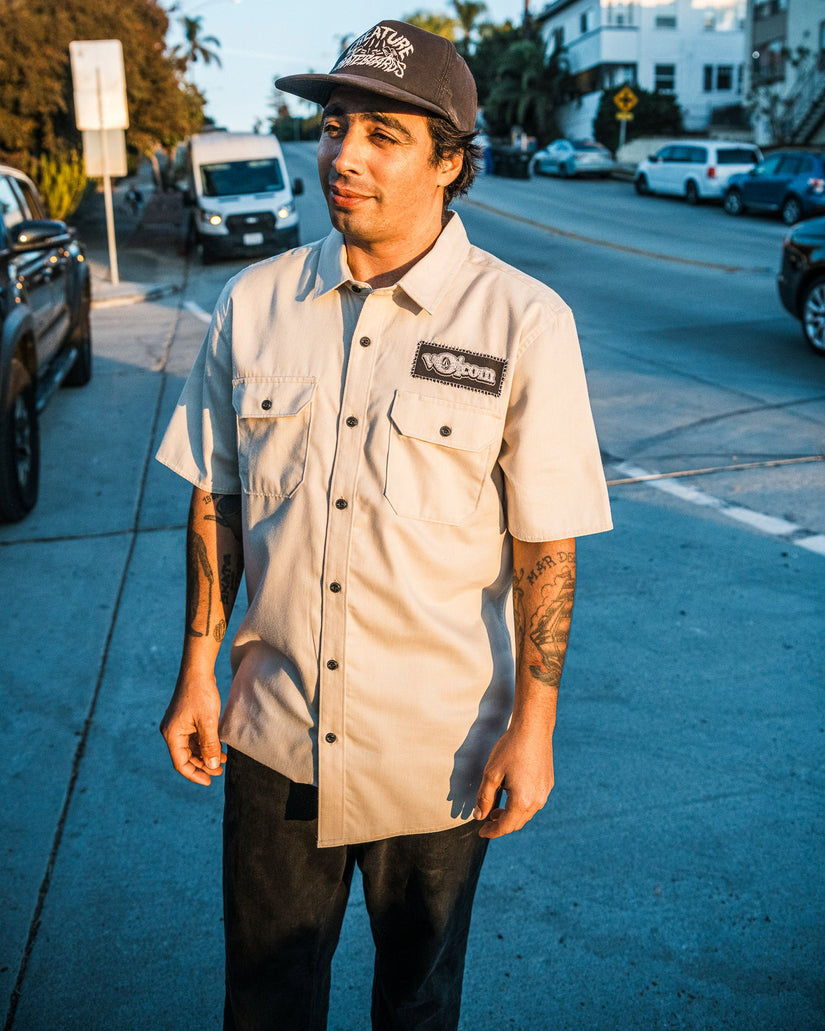 Camisa Volcom Ent - PALE KHAKI
