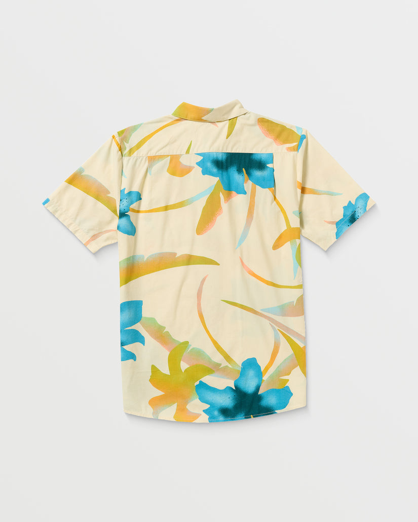 Camisa Tracers Floral - LIGHT BEIGE