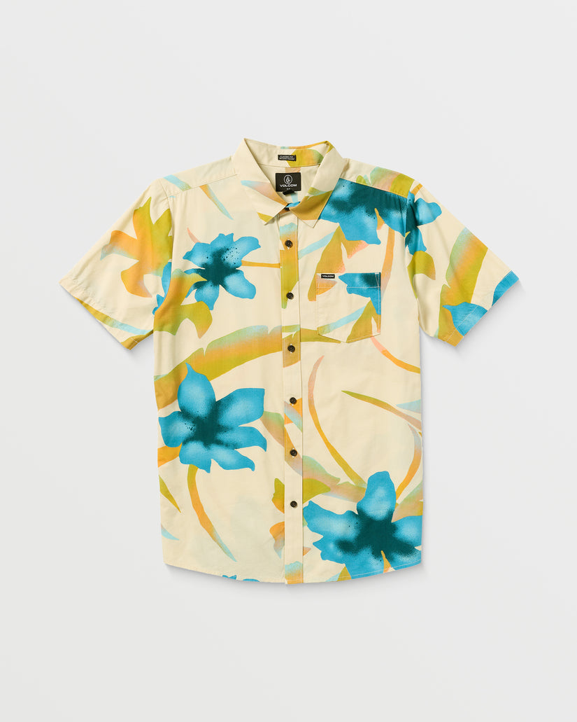 Camisa Tracers Floral - LIGHT BEIGE