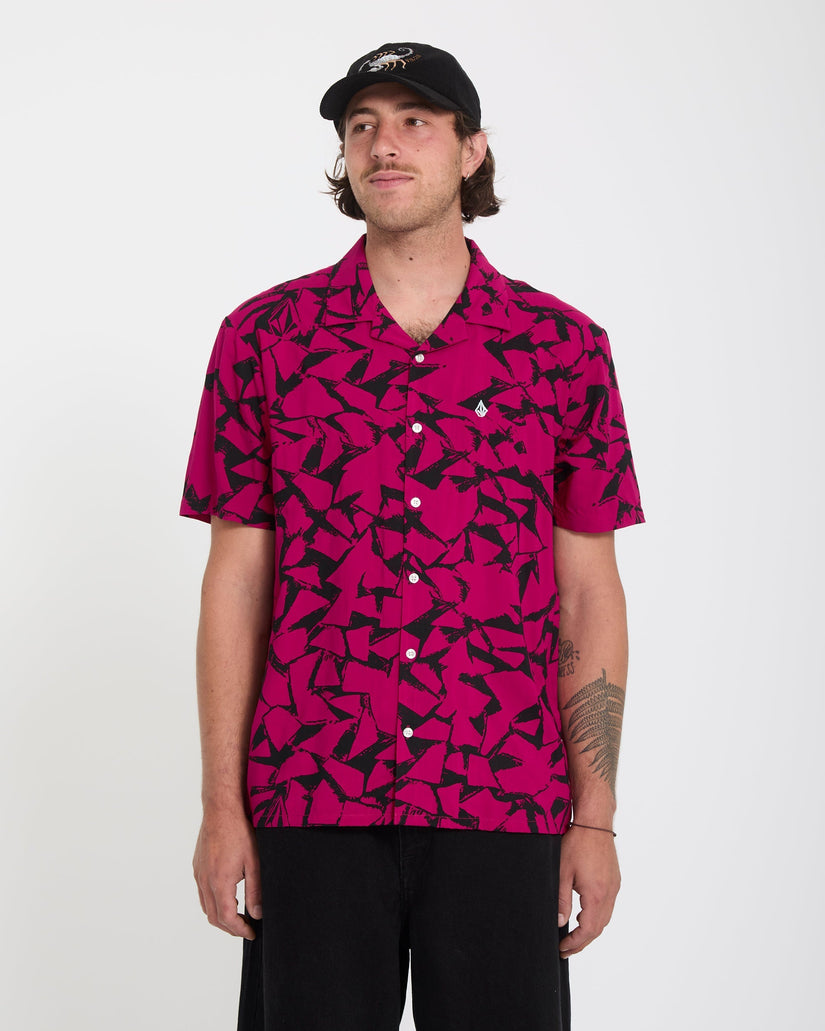 Camisa Boldstone - Sangria