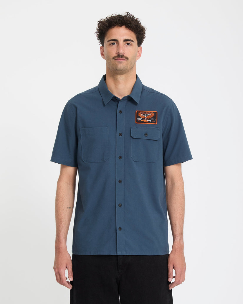 Camisa Slab City - Midnight Blue