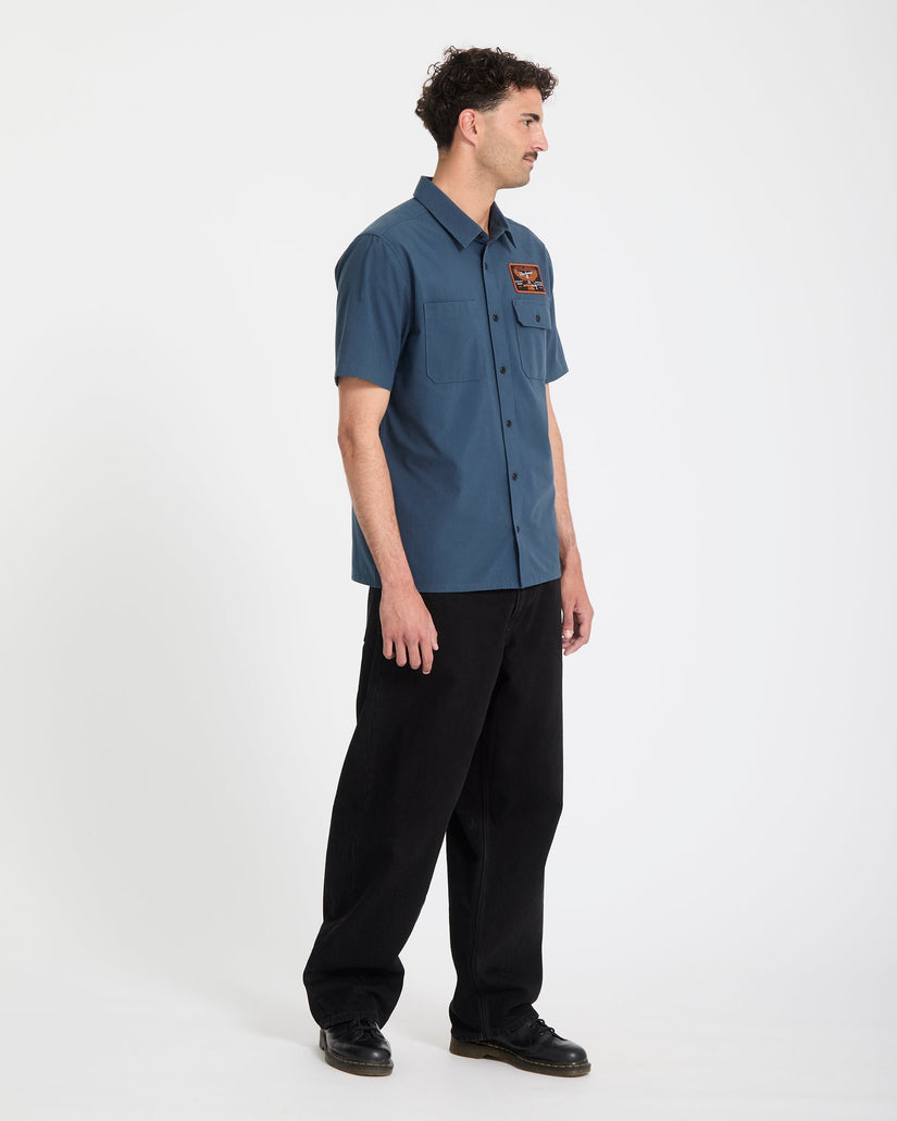 Camisa Slab City - Midnight Blue