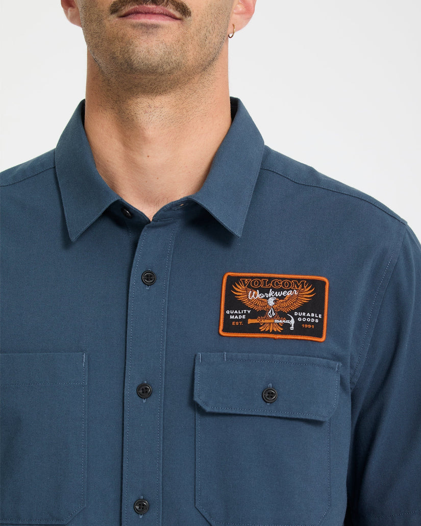 Camisa Slab City - Midnight Blue