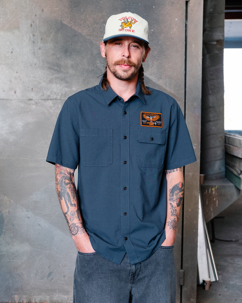 Camisa Slab City - Midnight Blue