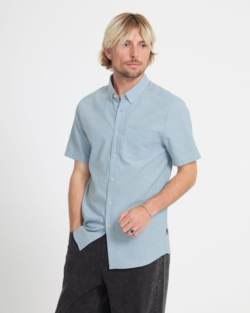 Camisa Everett Oxford - Wrecked Indigo
