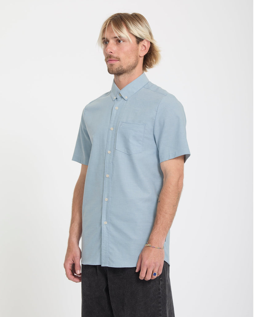 Camisa Everett Oxford - Wrecked Indigo