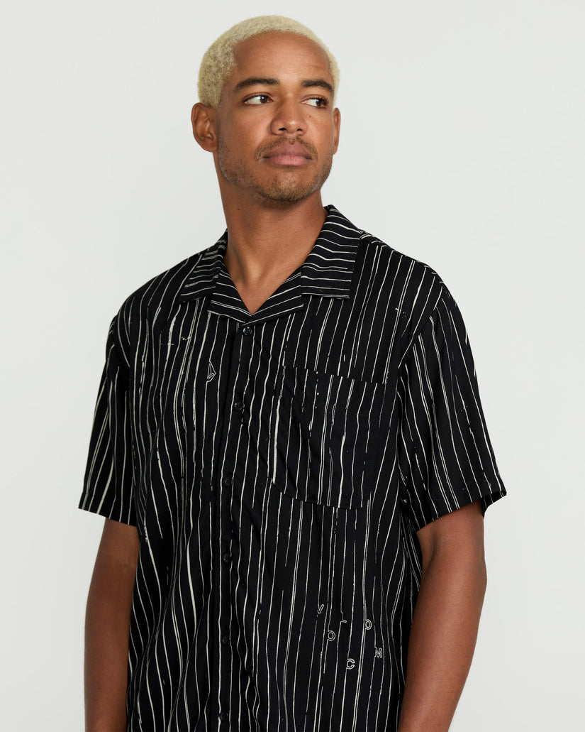 Camisa Mistostone - Black White
