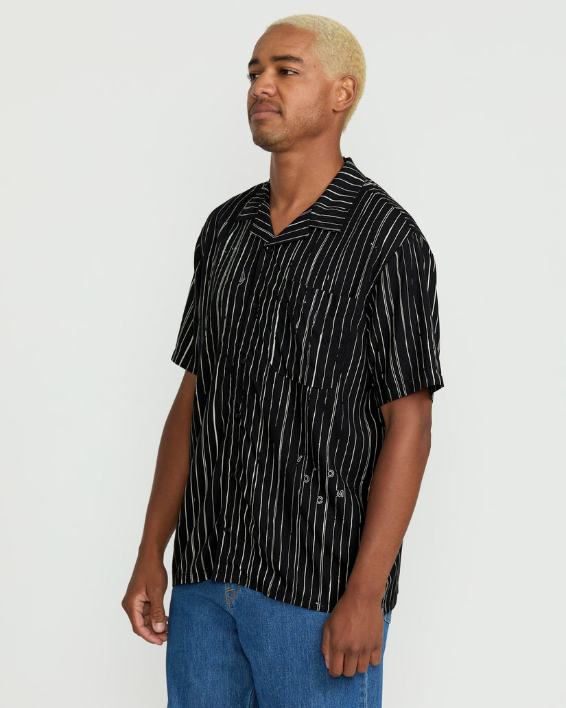 Camisa Mistostone - Black White