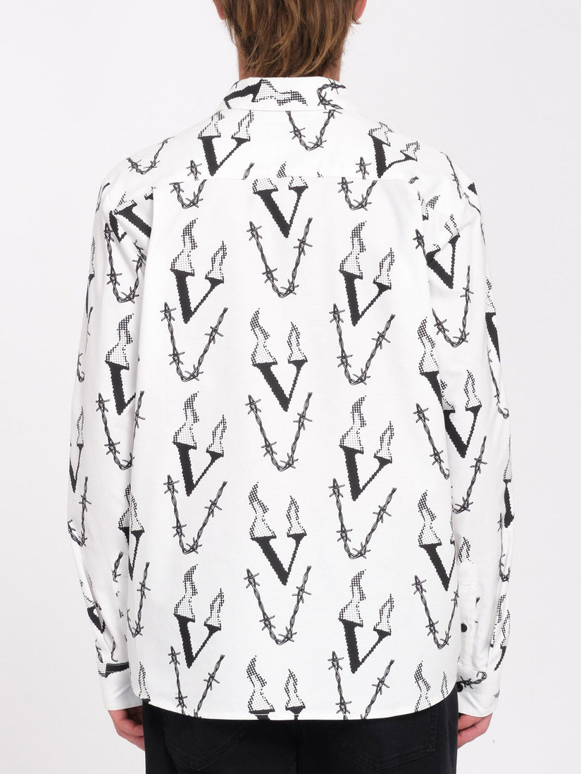 Camisa Fergadelic - White