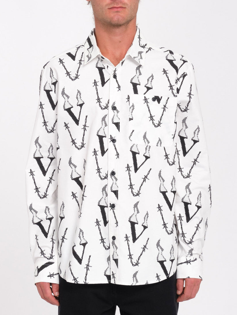 Camisa Fergadelic - White