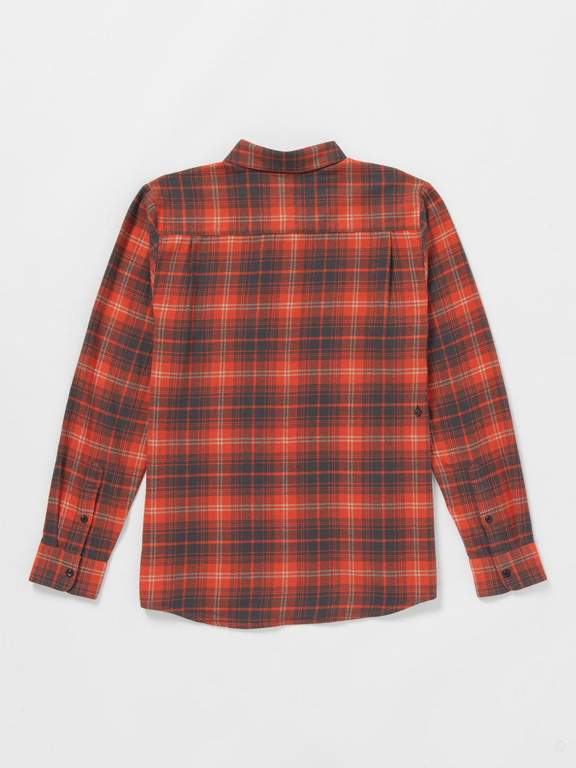 Camisa Caden Plaid - Bright Red