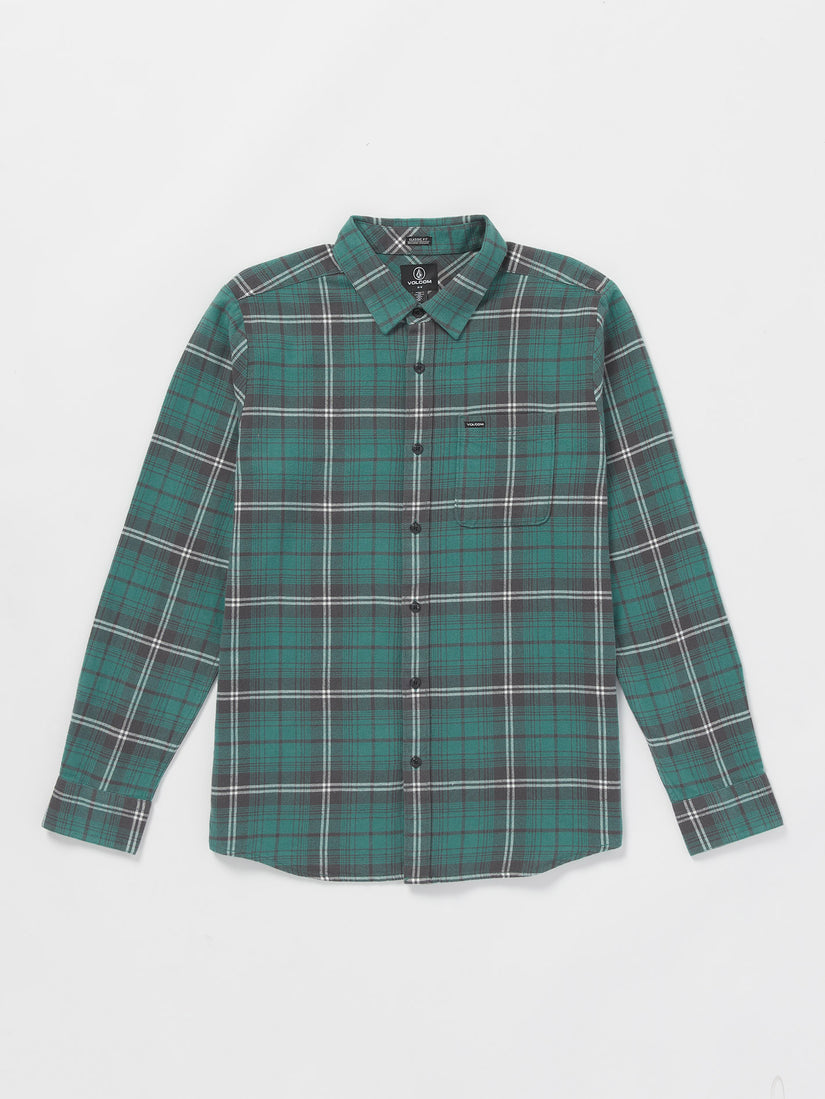 Camisa Caden Plaid - Sea Green