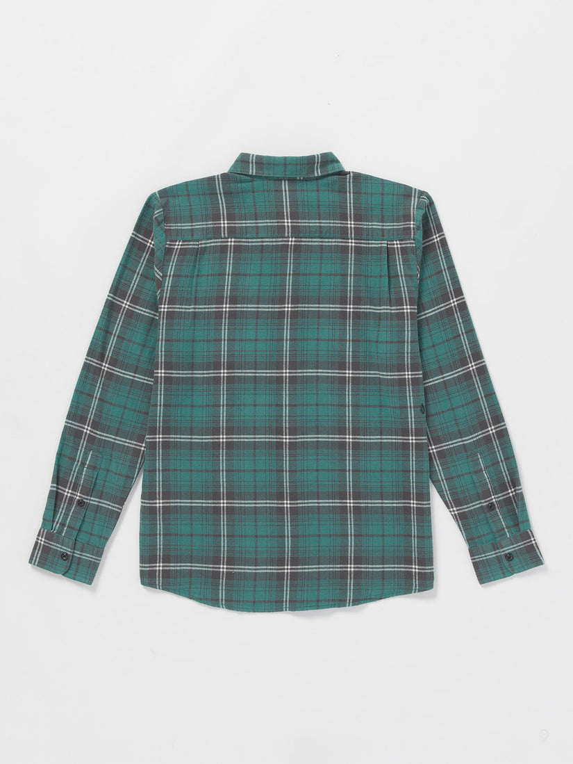 Camisa Caden Plaid - Sea Green