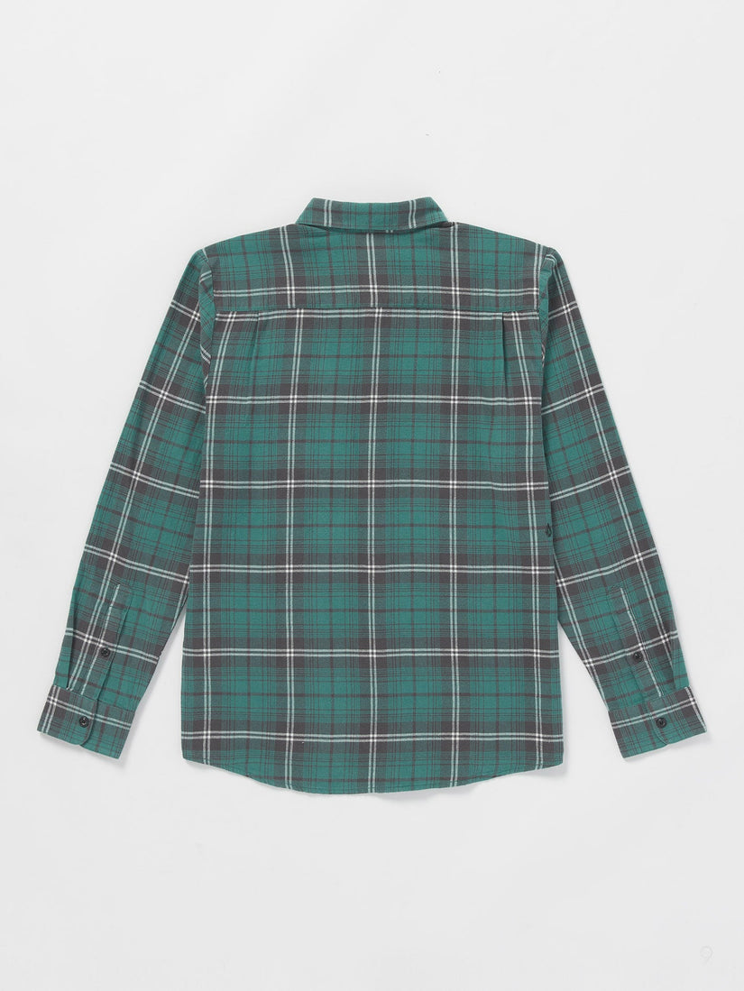 Camisa Caden Plaid - Sea Green