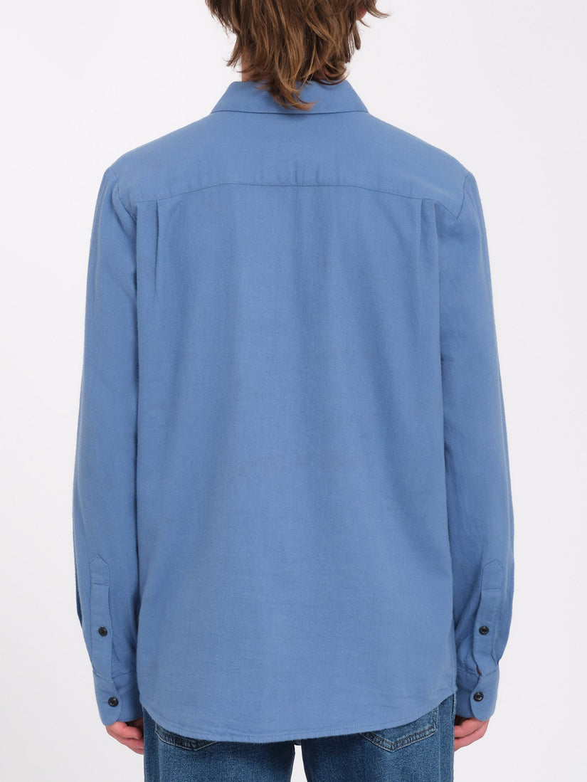 Camisa Caden Solid - Blueberry