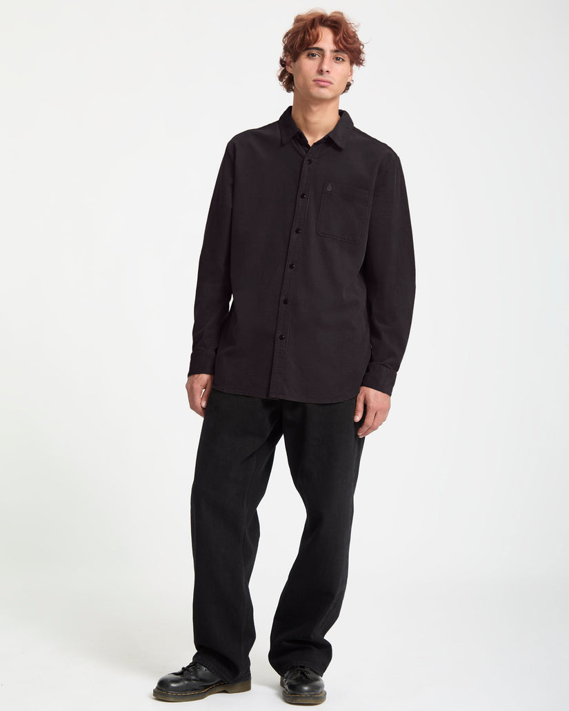 Camisa Zander - Asphalt Black