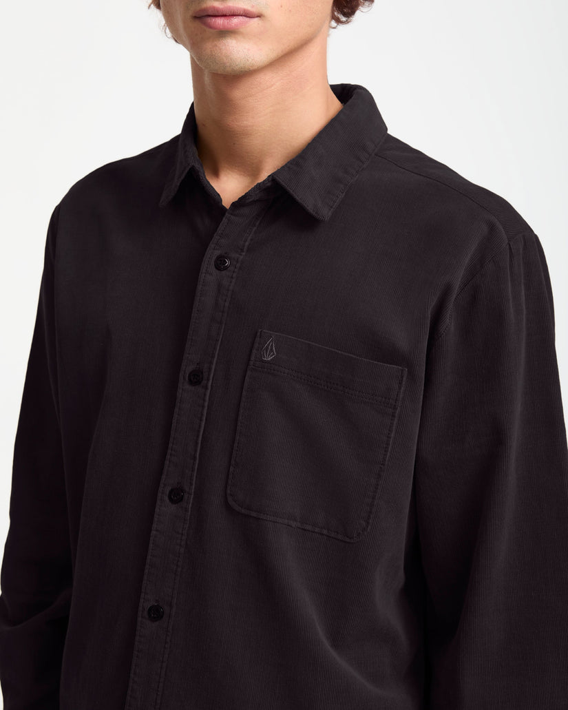 Camisa Zander - Asphalt Black