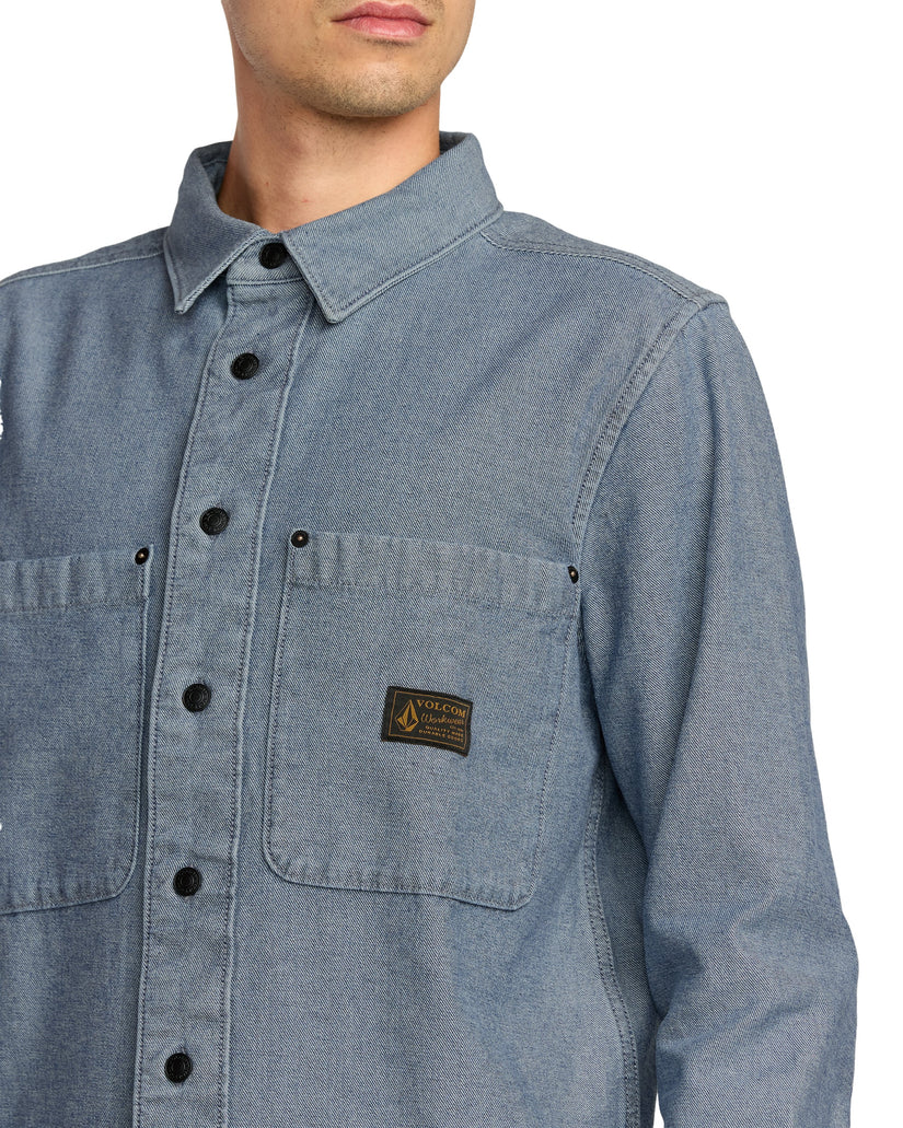 Camisa Levelstone - Blue Wash