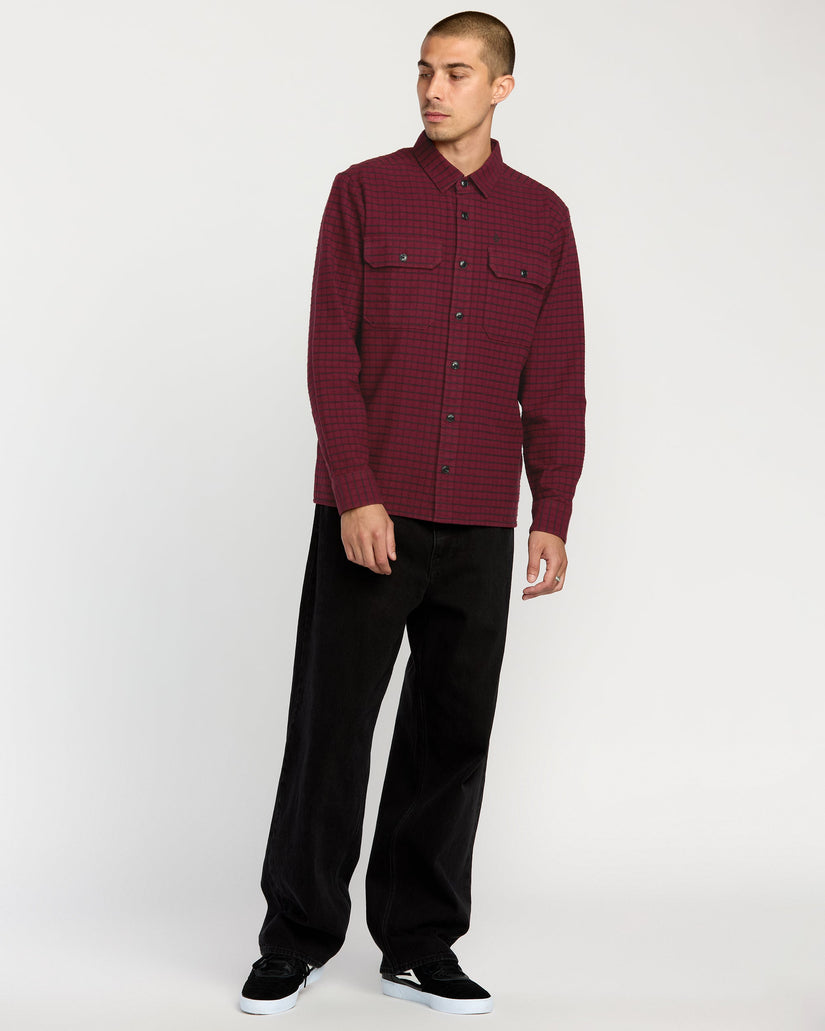 Camisa Augustone - Merlot